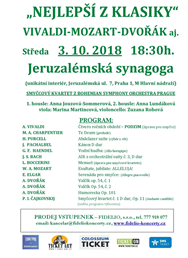 To nejlepší z klasiky v Jeruzalémské synagoze