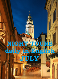 Cesky Krumlov Night Tours - JULY - ceskykrumlovtours.com