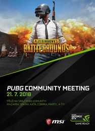 PUBG Komunitní Meeting