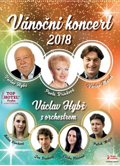 Vánoční koncert Václava Hybše