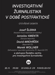 Investigativní žurnalistika v době postfaktické