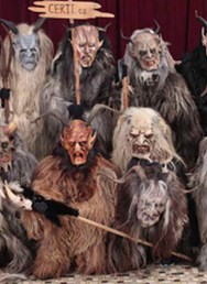 Čerti z Rakouska v Havlíčkově Brodě