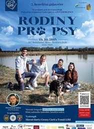 Benefiční galavečer Rodiny pro psy