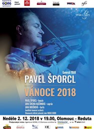 Pavel Šporcl - Vánoce na modrých houslích 2018