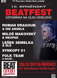 10. brněnský Beatfest - vzpomínka na Oldu Veselého