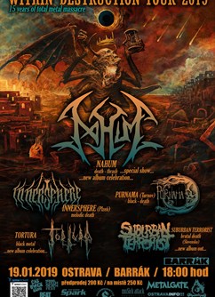 NAHUM - Within destruction tour 2019