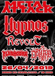 Metal Attack - Hypnos, Fleshgore, Revolt, Datura