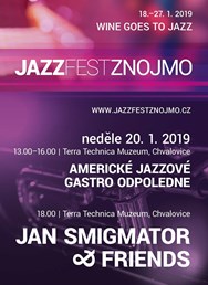 Americké jazzové gastro odpoledne a Jan Smigmator & Friends