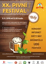 Pivní festival Bohunice s kapelou UDG