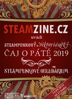 Čaj o páté 2019: Steampunkové obludárium