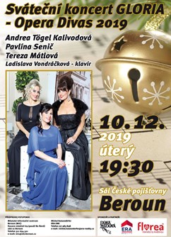 Trio Opera Divas - Vánoční koncert Gloria