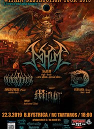 Within Destruction tour 2019 (NAHUM, Inner Sphere, Purnama)