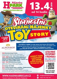 Slavnostní otevření H-Parku Toy Story