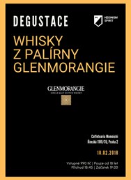 Degustace whisky z palírny Glenmorangie
