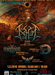 Within Destruction tour 2019 (NAHUM, Inner Sphere, Purnama)