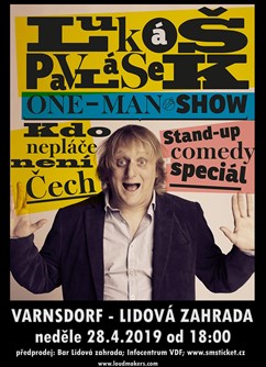 Kdo nepláče neni Čech – Lukáš Pavlásek one man show