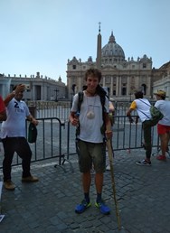 Pěšky do Říma