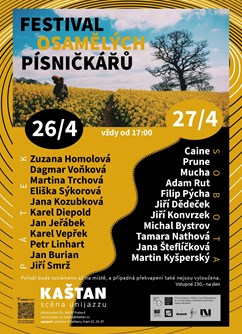 Jarní festival Osamělých písničkářů