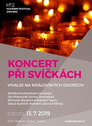 Koncert při svíčkách: Vivaldi na královských dvorech