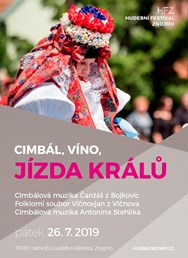 Cimbál, víno, jízda králů