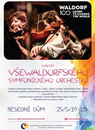 Koncert všewaldorfského symfonického orchestru