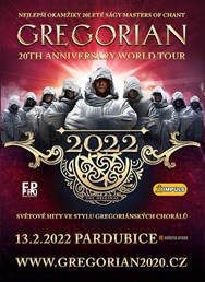 GREGORIAN - 20th Anniversary World Tour (PARDUBICE) - ZRUŠENO