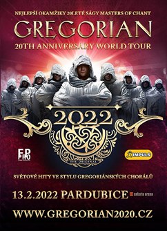 GREGORIAN - 20th Anniversary World Tour (PARDUBICE) - ZRUŠENO