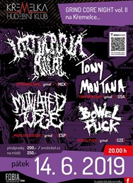 Grind Core Night vol. II. na Křemelce