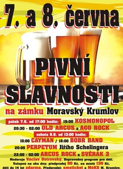 Pivní slavnosti na zámku Moravský Krumlov
