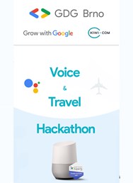 1.cestovatelský hlasový hackathon s Google Asistentem & KIWI