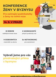 Konference Ženy v byznysu "Mámou stylově"