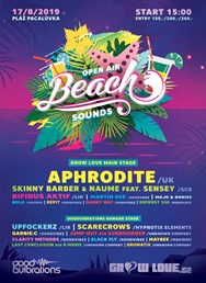 Beach Sounds open air w/ Aphrodite, Skinny Barber&Sensey