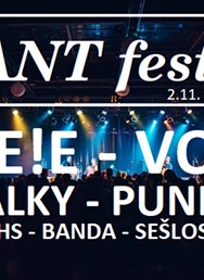 Volant fest 2019 - E!E, SPS, Fialky, Punk floid a další