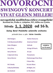 Novoroční swingový koncert Vivat Glenn Miller!