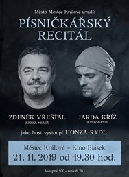 Písničkářský recitál (Zdeněk Vřešťál a Jarda Kříž)