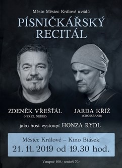 Písničkářský recitál (Zdeněk Vřešťál a Jarda Kříž)