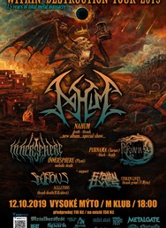 Within Destruction tour 2019 (NAHUM, InnerSphere, Purnama)