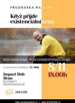 Přednáška: Když přijde existenciální krize