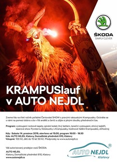 KRAMPUSlauf v AUTO NEJDL Klatovy