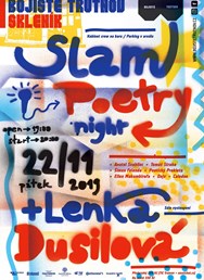 Slam Poetry Night + Lenka Dusilová