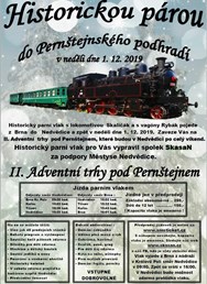 Historickou párou do Pernštejnského podhradí