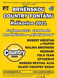 Brněnská Country fontána Řečkovice 2021