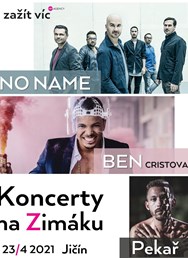 Koncerty na Zimáku 2020 - No Name, Ben Cristovao, Pekař