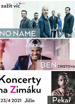 Koncerty na Zimáku 2020 - No Name, Ben Cristovao, Pekař