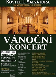 Vánoční komorní koncert v centru Prahy v kostele U Salvátora