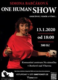 One human show Simony Babčákové