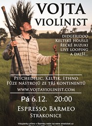 Vojta Violinist v Barmeu - Strakonice