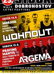 Dvoudenní Stockfest - Wohnout, Praying Mantis, Argema, Morava