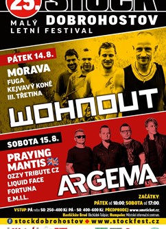 Dvoudenní Stockfest - Wohnout, Praying Mantis, Argema, Morava