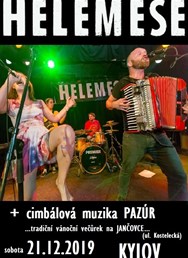 Helemese & cimbálová muzika Pazúr Vánoční Večůrek